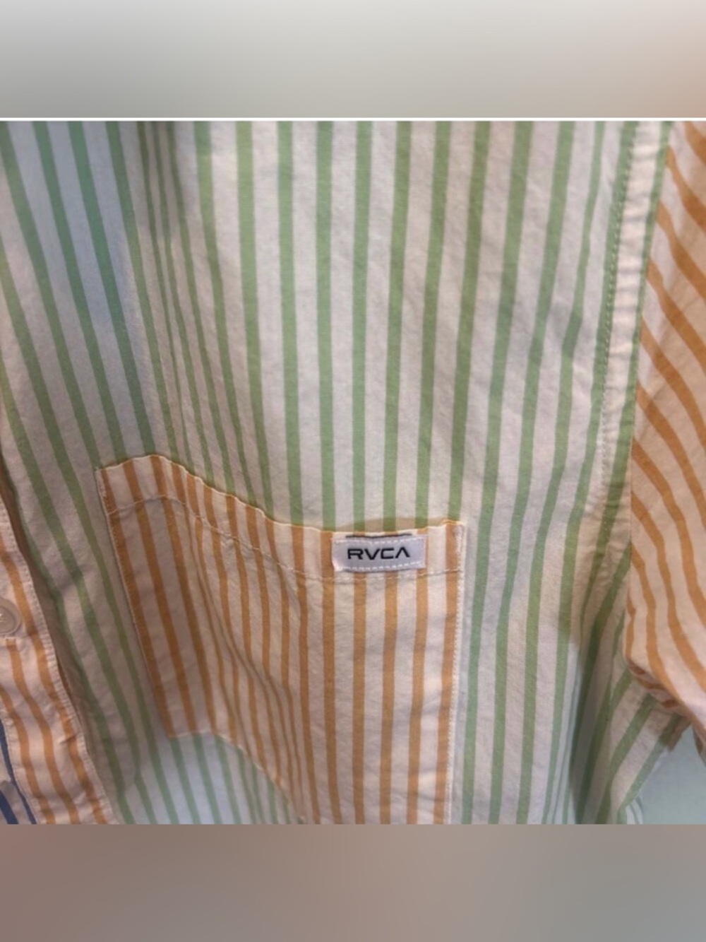RVCA Nauti Shirt - Short Sleeve Shirt for Women - Small - Picture 7 of 12